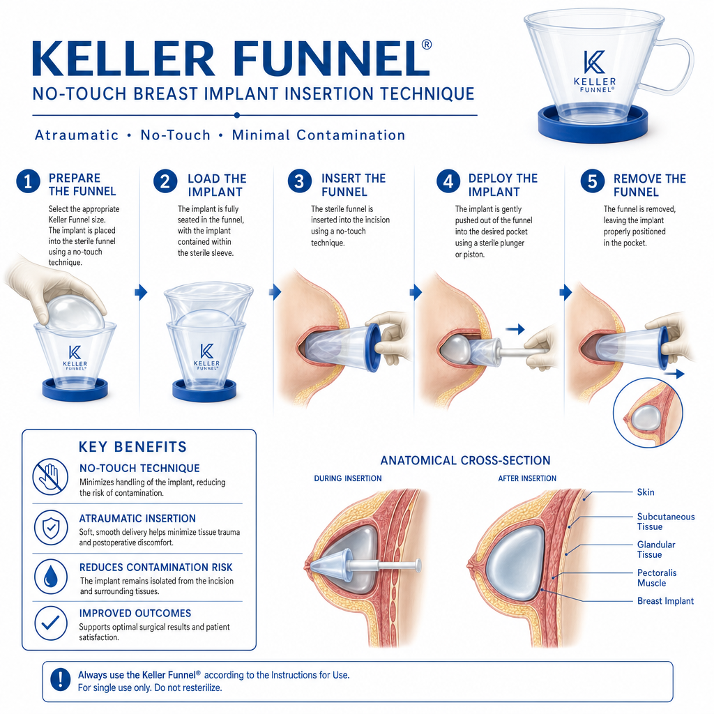 No-Touch Keller-Funnel Technik